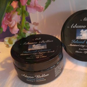 Island Cotton White Sugar Scrub