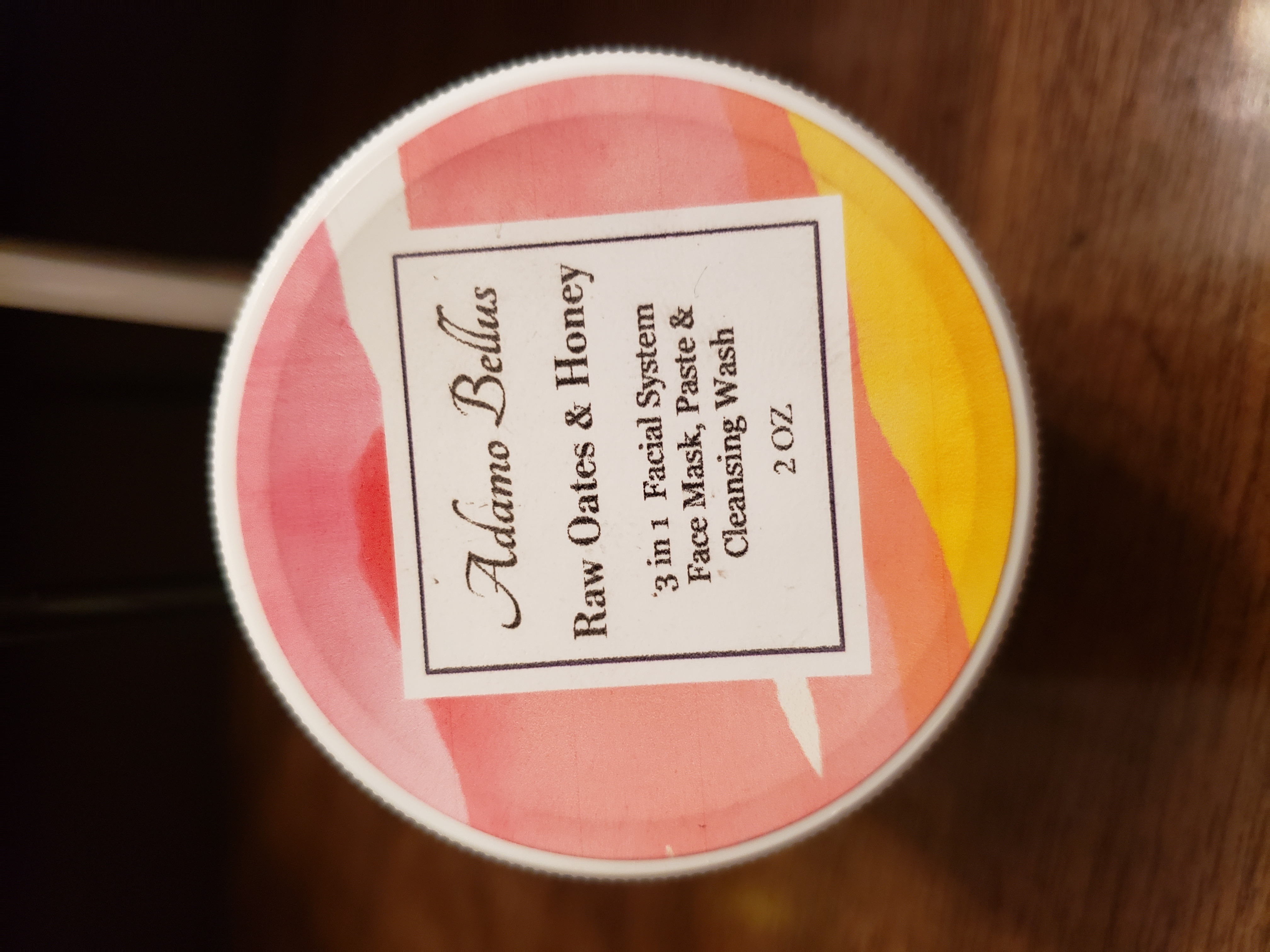 Oatmeal Honey 3-in-1 Face Mask, Paste & Scrub (2 oz) - Image 2